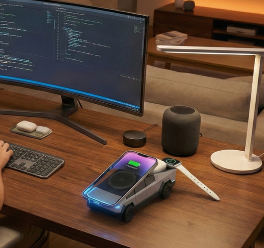 ThinkTech Cybertruck 3 in 1 Wireless Charger
